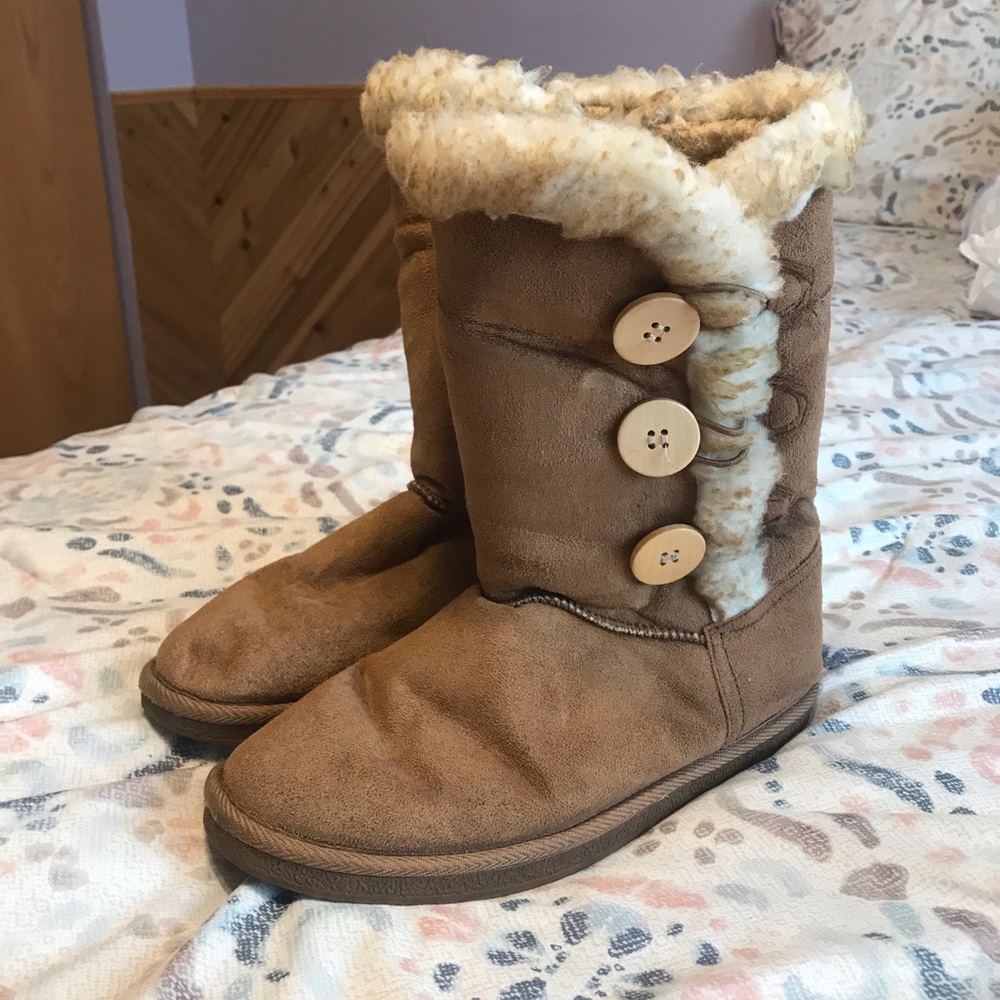 Women’s JustFab Fleece Lined Boots